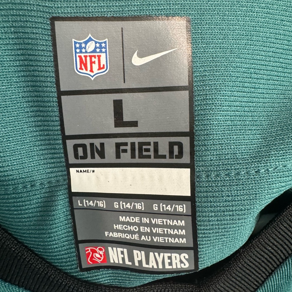 NFL Green and Black YOUTH Jersey - Picture 5 of 5